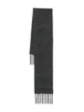 OUR LEGACY Estate fuzzy fringe scarf - Grey