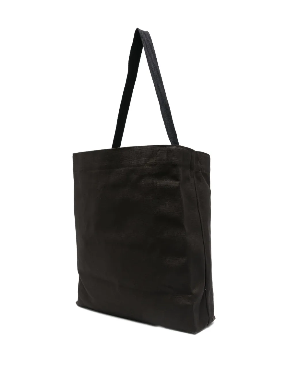 Our Legacy Ultra Towering Canvas Tote Bag In Brown