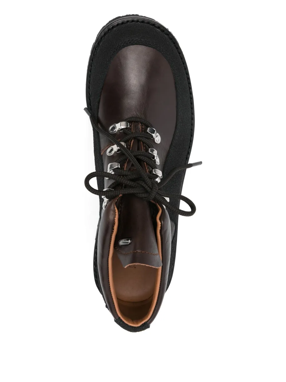 OUR LEGACY leather lace-up boots Brown