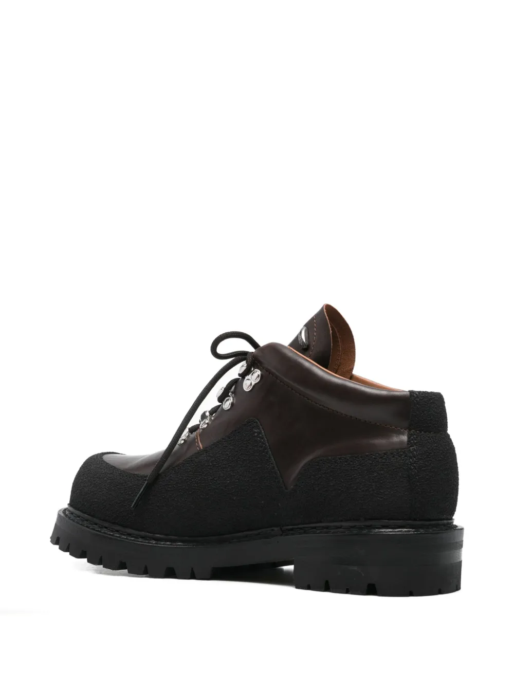 OUR LEGACY leather lace-up boots Brown