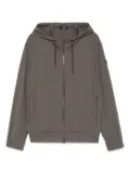 Herno zip hoodie - Brown
