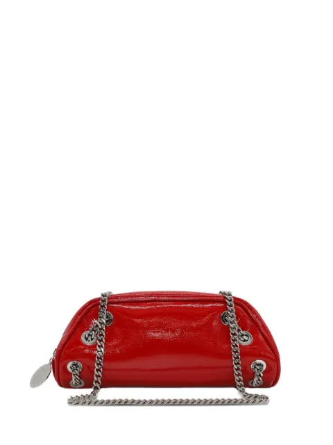 Stella McCartney bolsa de hombro con placa del logo
