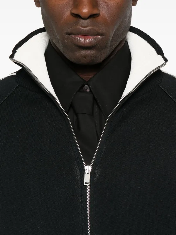 【JIEDA】 ブラック トラックジャケット ストライプ 中古・古着通販】jieda (ジエダ) トラックジャケット ブラック