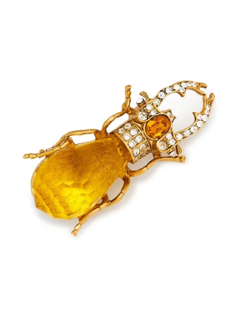 Kenneth Jay Lane Beetle pin 