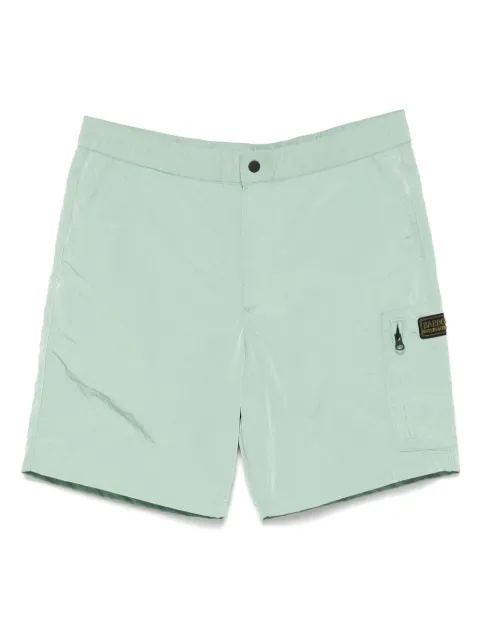Barbour International raised-logo shorts