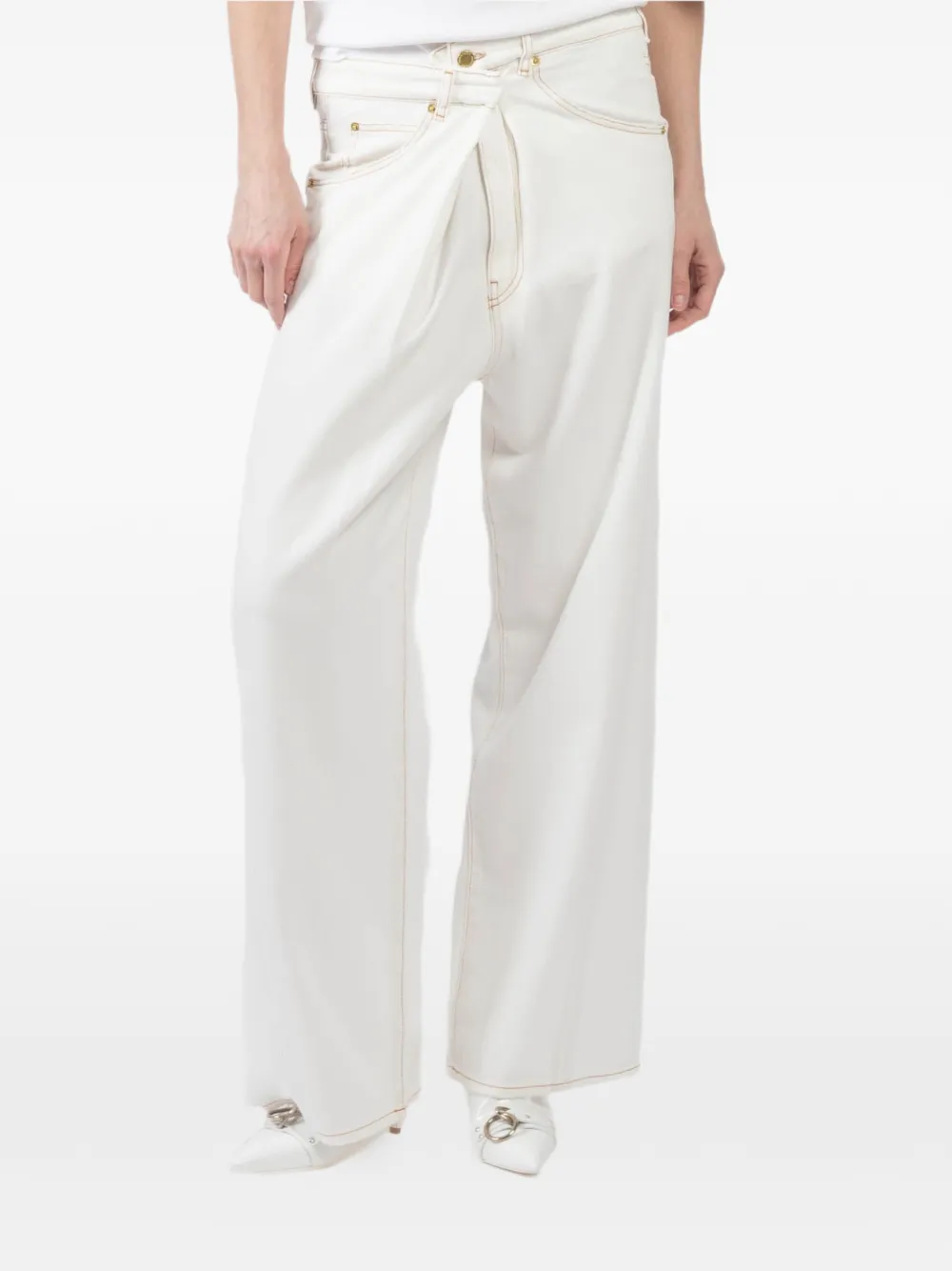 DARKPARK button-fastening jeans - Toni neutri