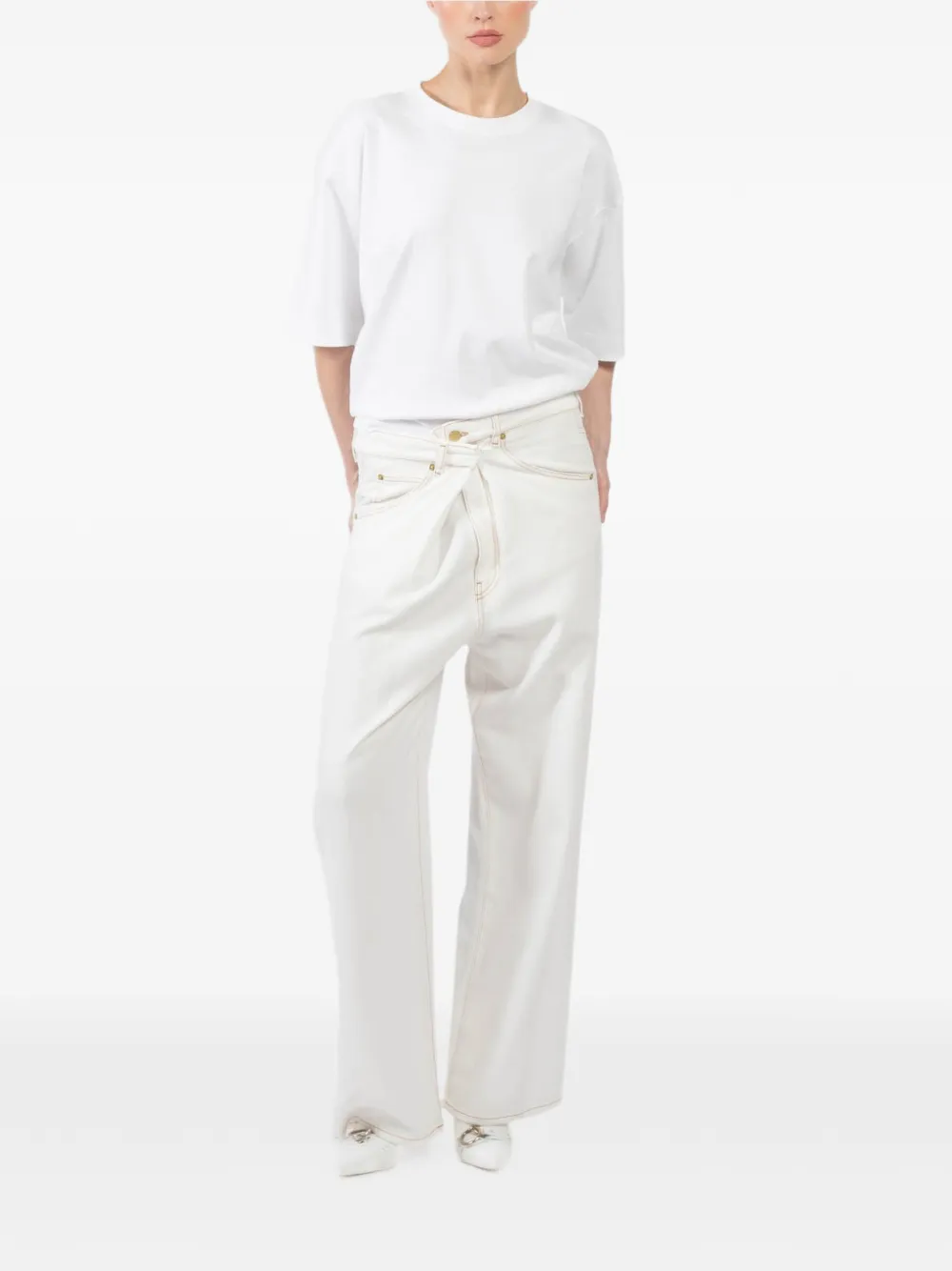 DARKPARK button-fastening jeans - Beige