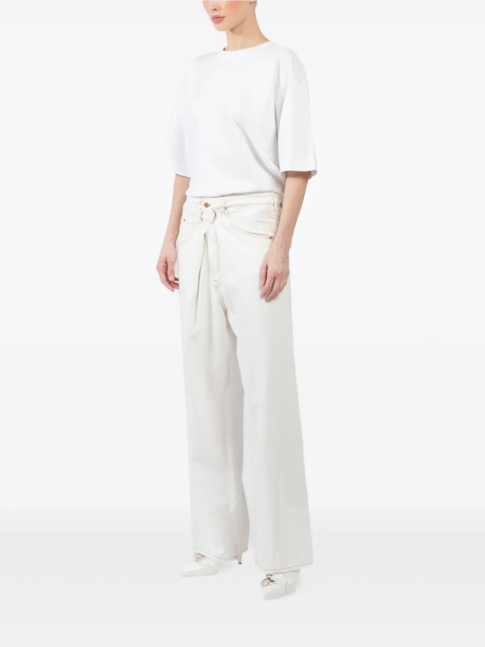  Darkpark Button-fastening Jeans - Neutrals 