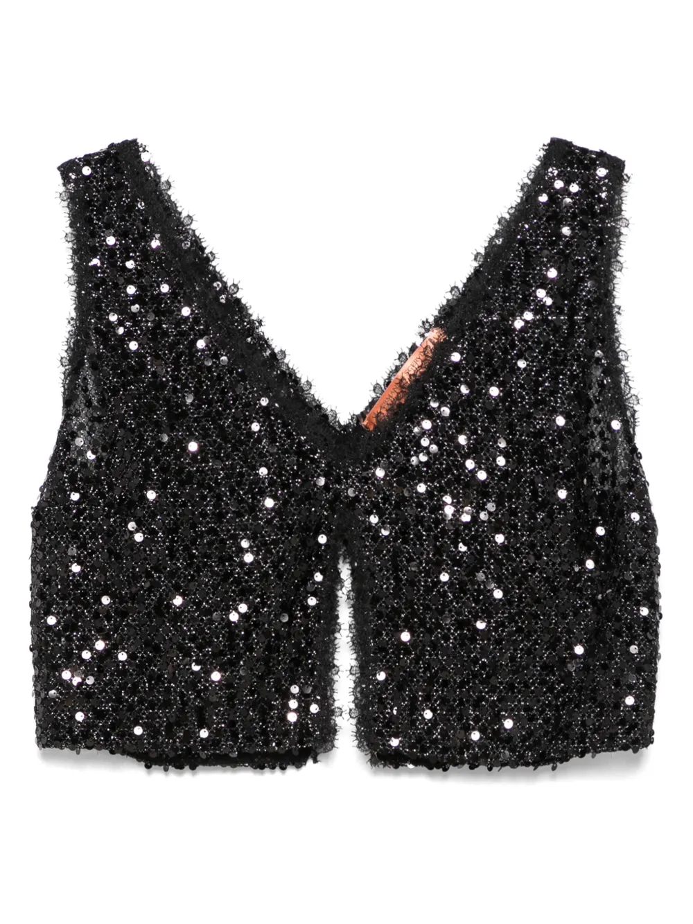 Ermanno Scervino sequinned top | Black | Image 1