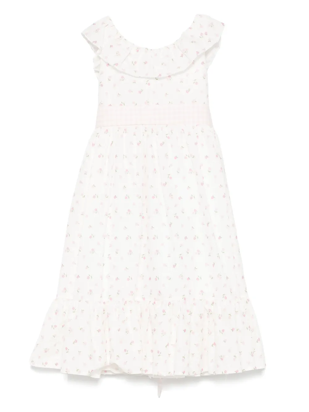 LA STUPENDERIA FLORAL-PRINT DRESS