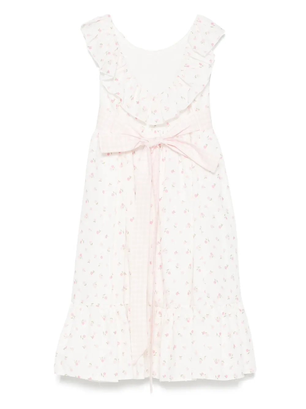 LA STUPENDERIA FLORAL-PRINT DRESS