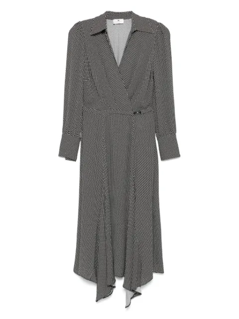 Elisabetta Franchi polka-dot midi dress