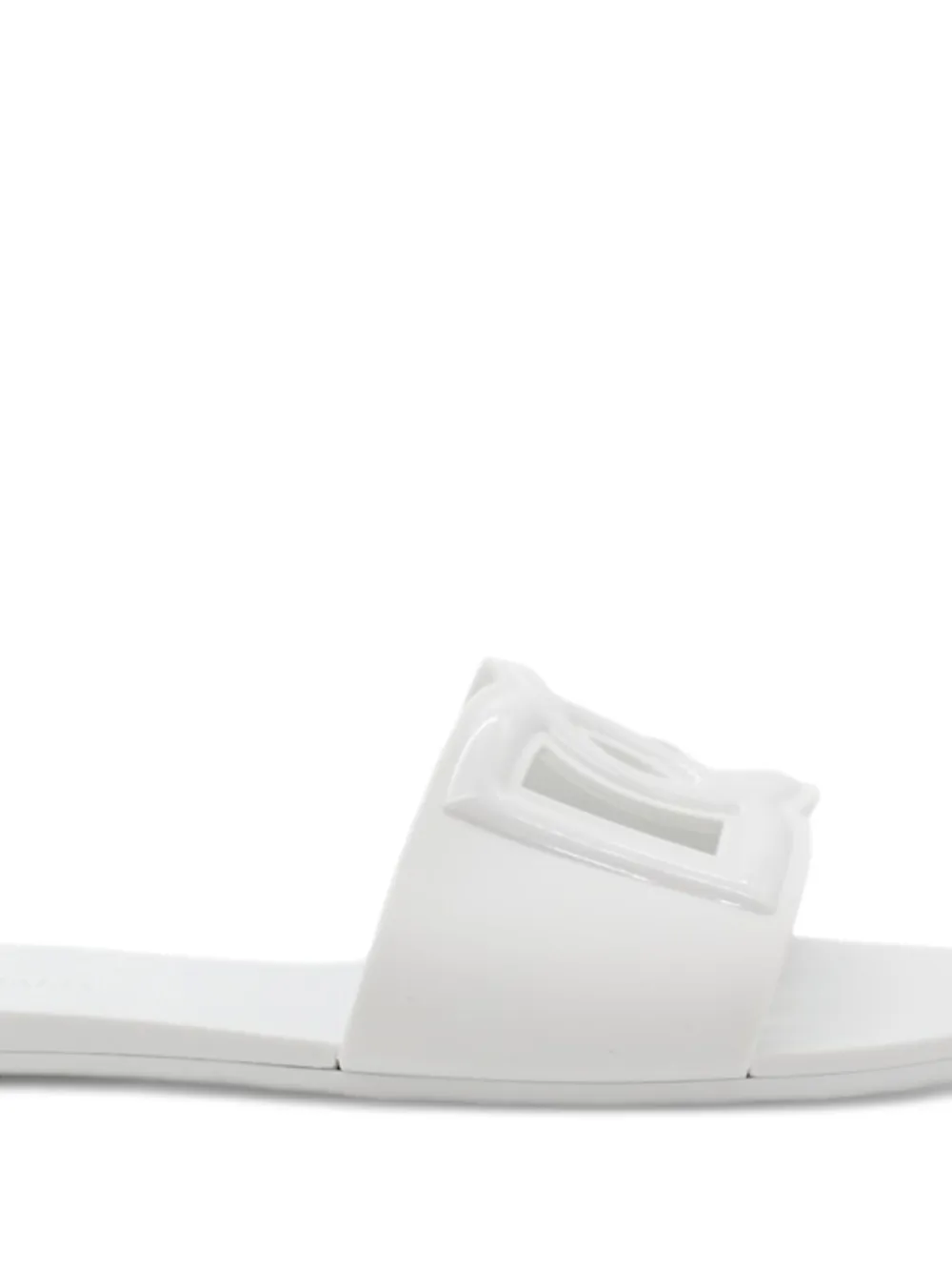 Dolce 
Gabbana logo-plaque slides White