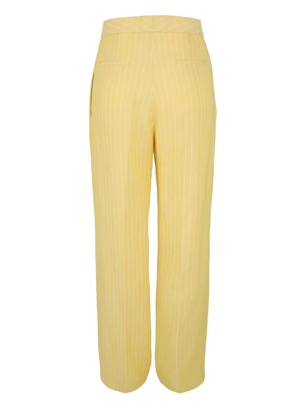 Fabiana Filippi Gestreepte straight broek - Geel