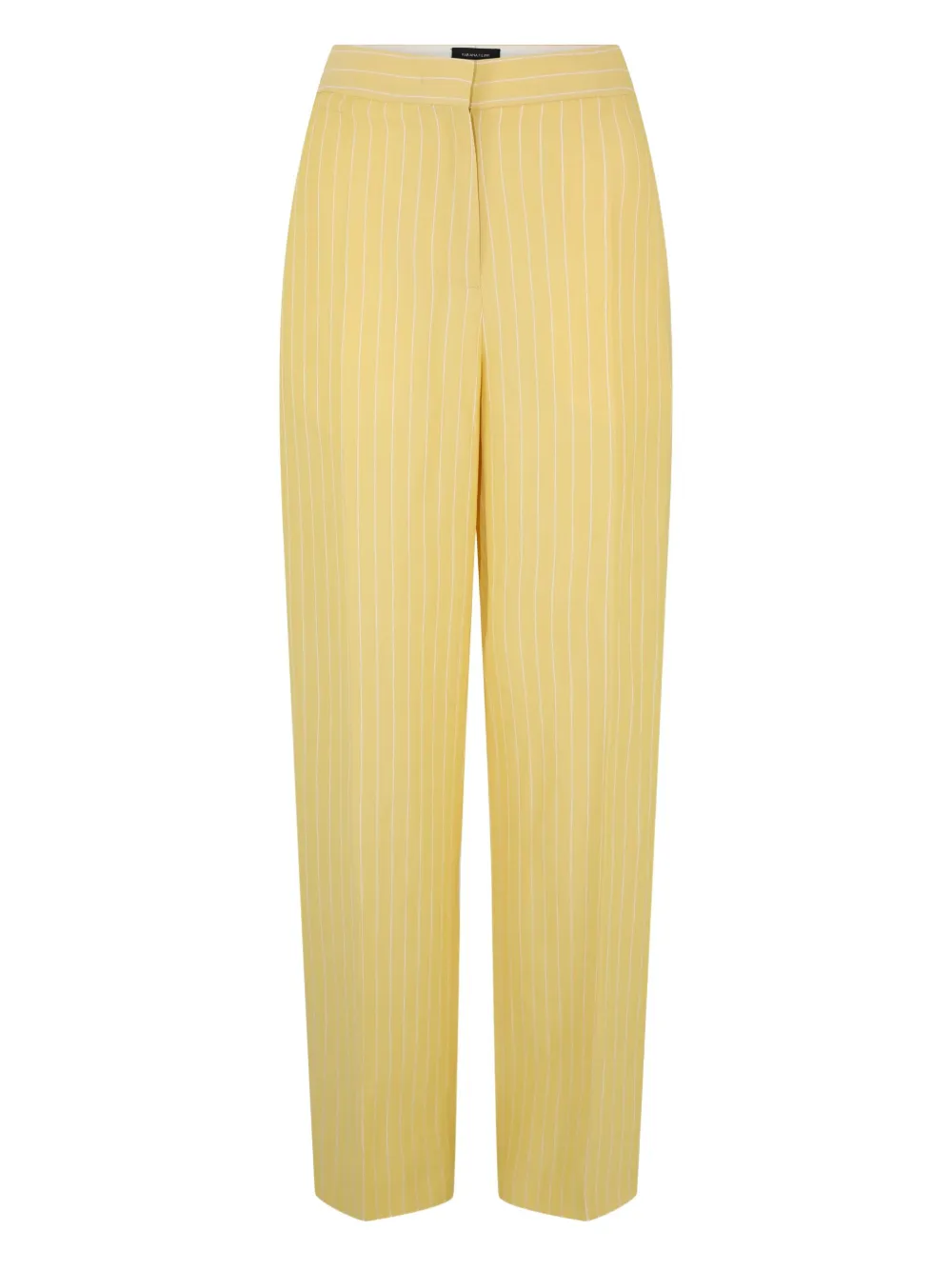 Fabiana Filippi Gestreepte straight broek Geel