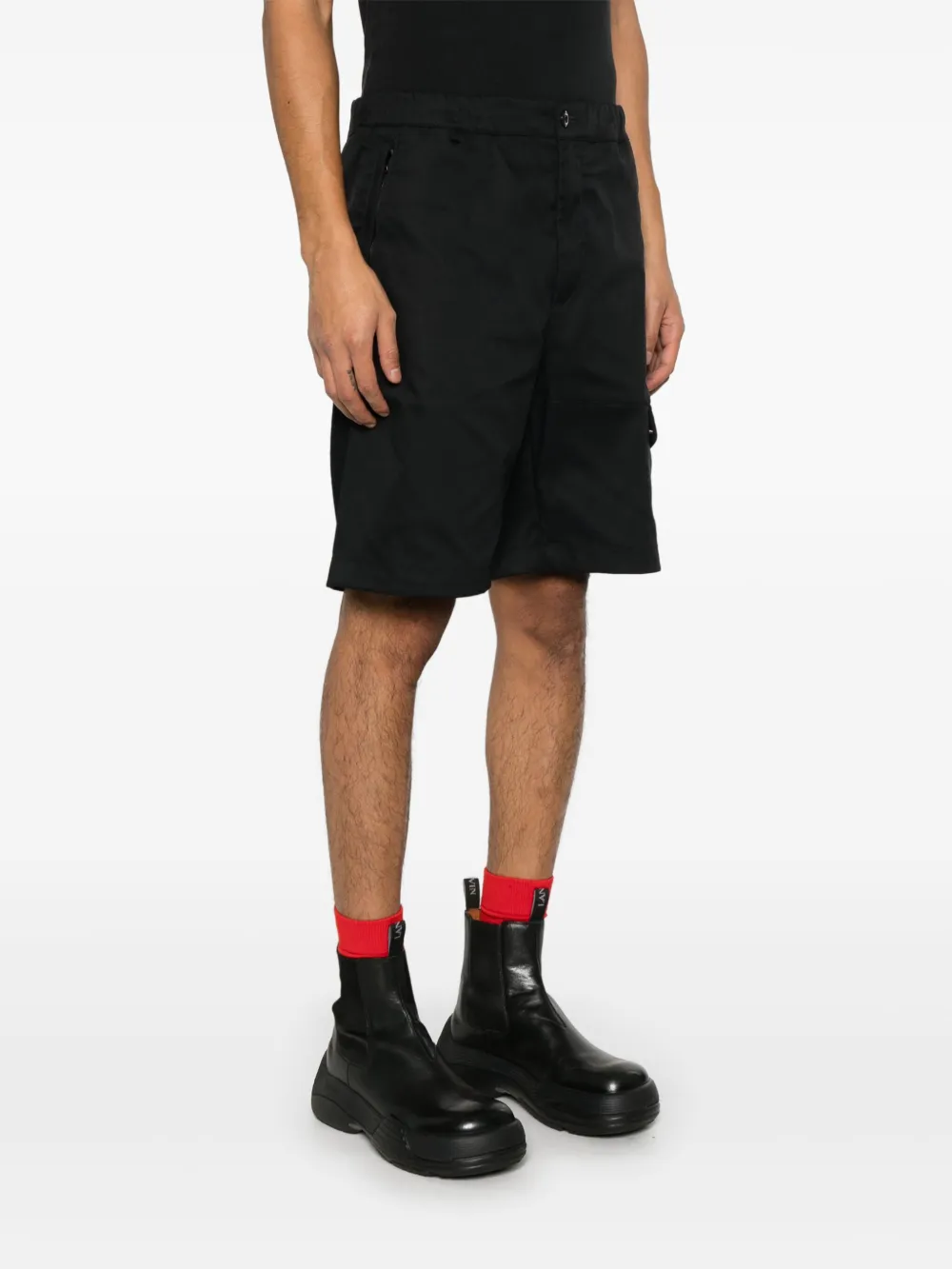 C.P. Company Metropolis cargo shorts Zwart
