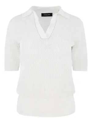 [FABIANA FILIPPIジャージートップ Fabiana Filippi | Jersey Top – The Bank