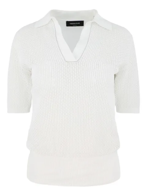 Fabiana Filippi cotton polo top