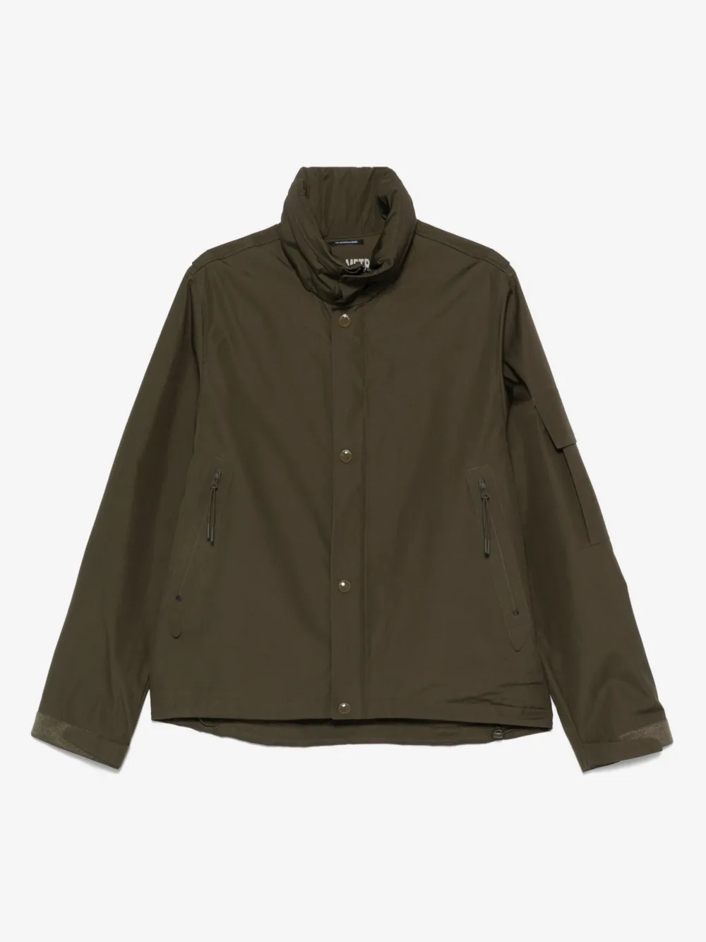 C.P. Company logo-patch jacket | Green | Image 1