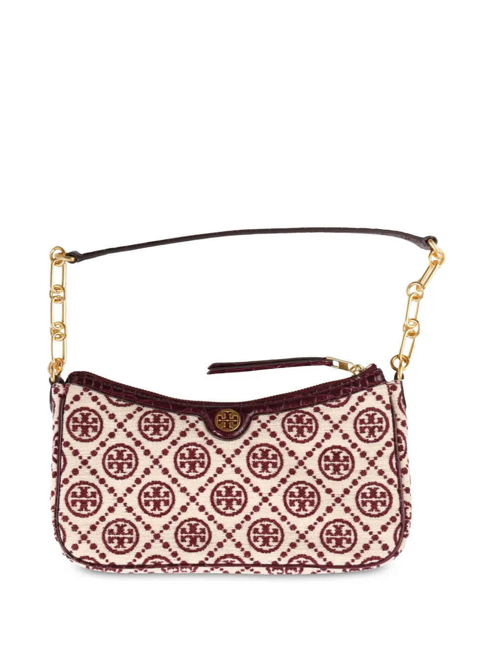 Tory Burch T Monogram Shoulder Bag In Neutrals