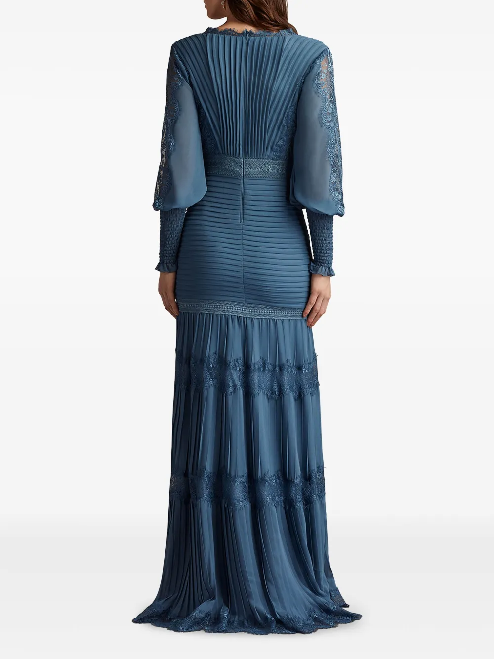 Tadashi Shoji Nyssa avondjurk Blauw