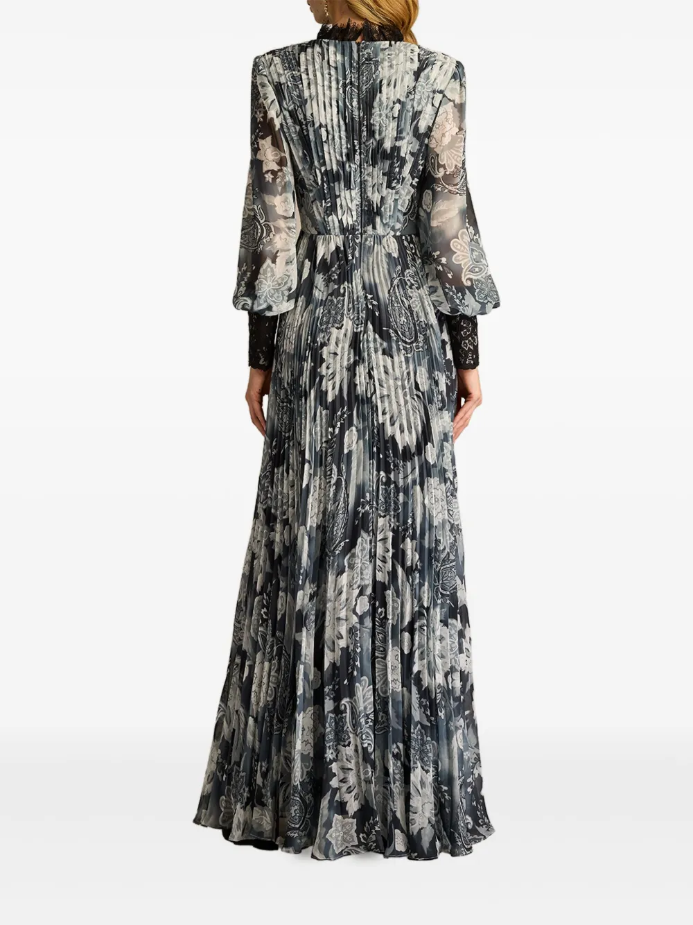Tadashi Shoji Jurk met bloemenprint Wit