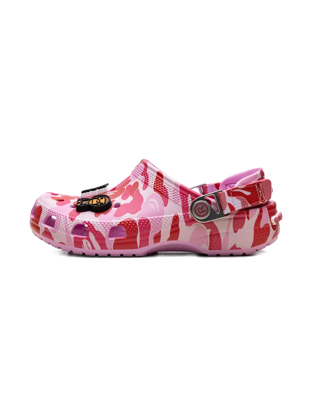 Crocs X A Bathing Ape Clog "camo Pink" Sneakers