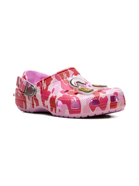 Crocs x A Bathing Ape Clog  "Camo Pink" sneakers