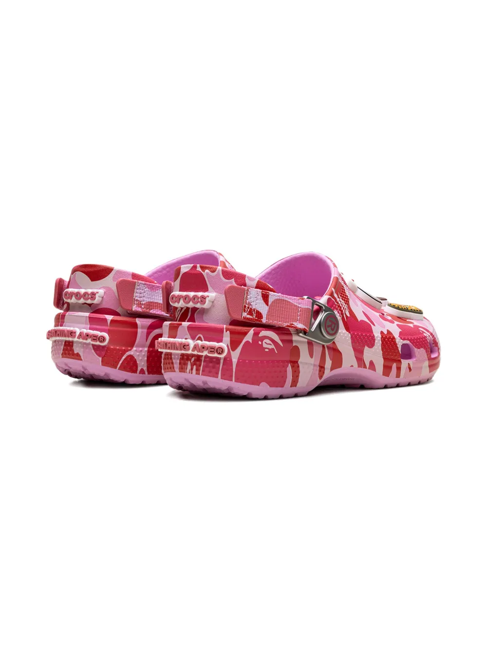 Crocs X A Bathing Ape Clog "camo Pink" Sneakers