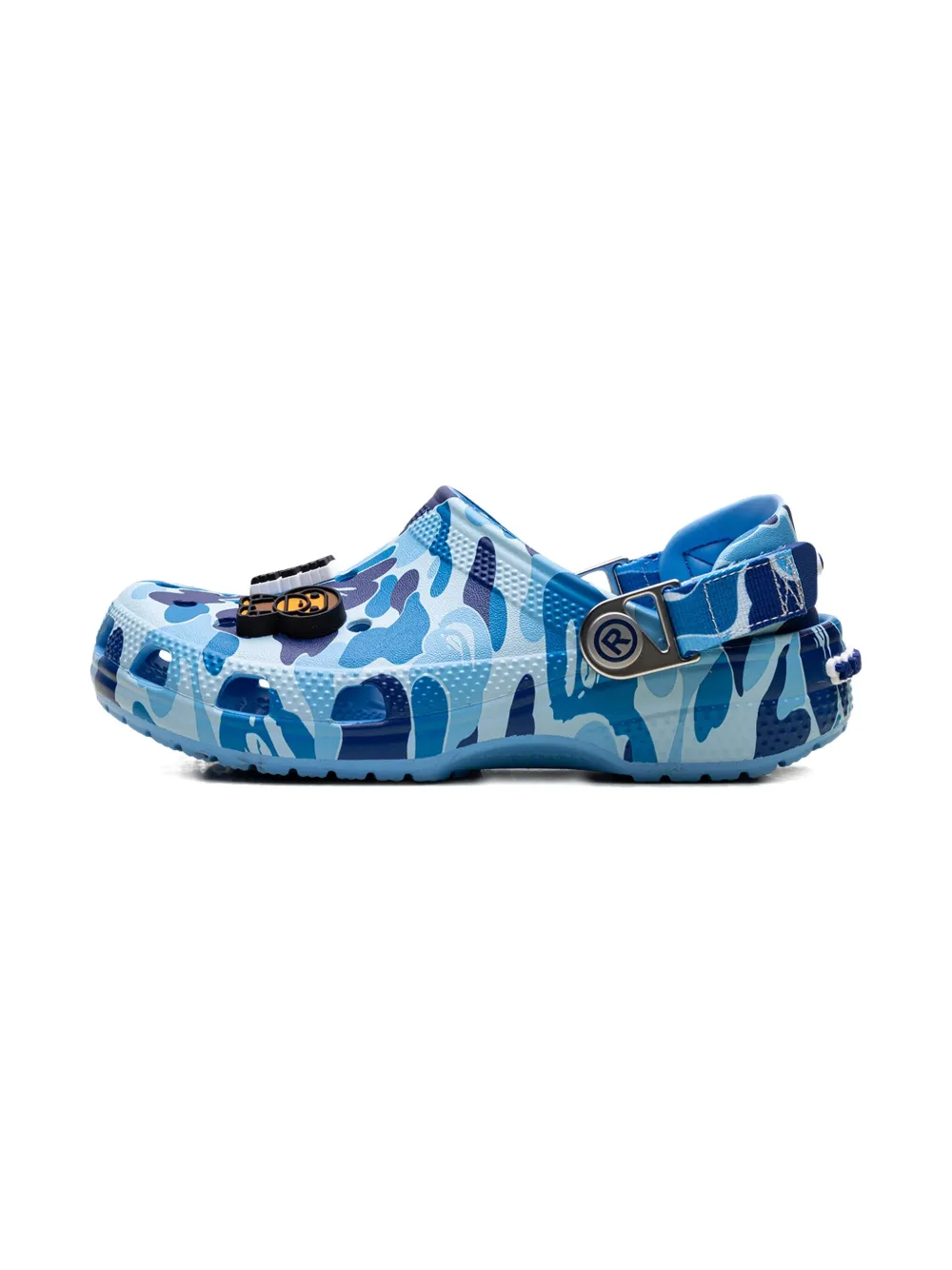 Crocs x A Bathing Ape Clog "Camo Blue" sneakers Blauw
