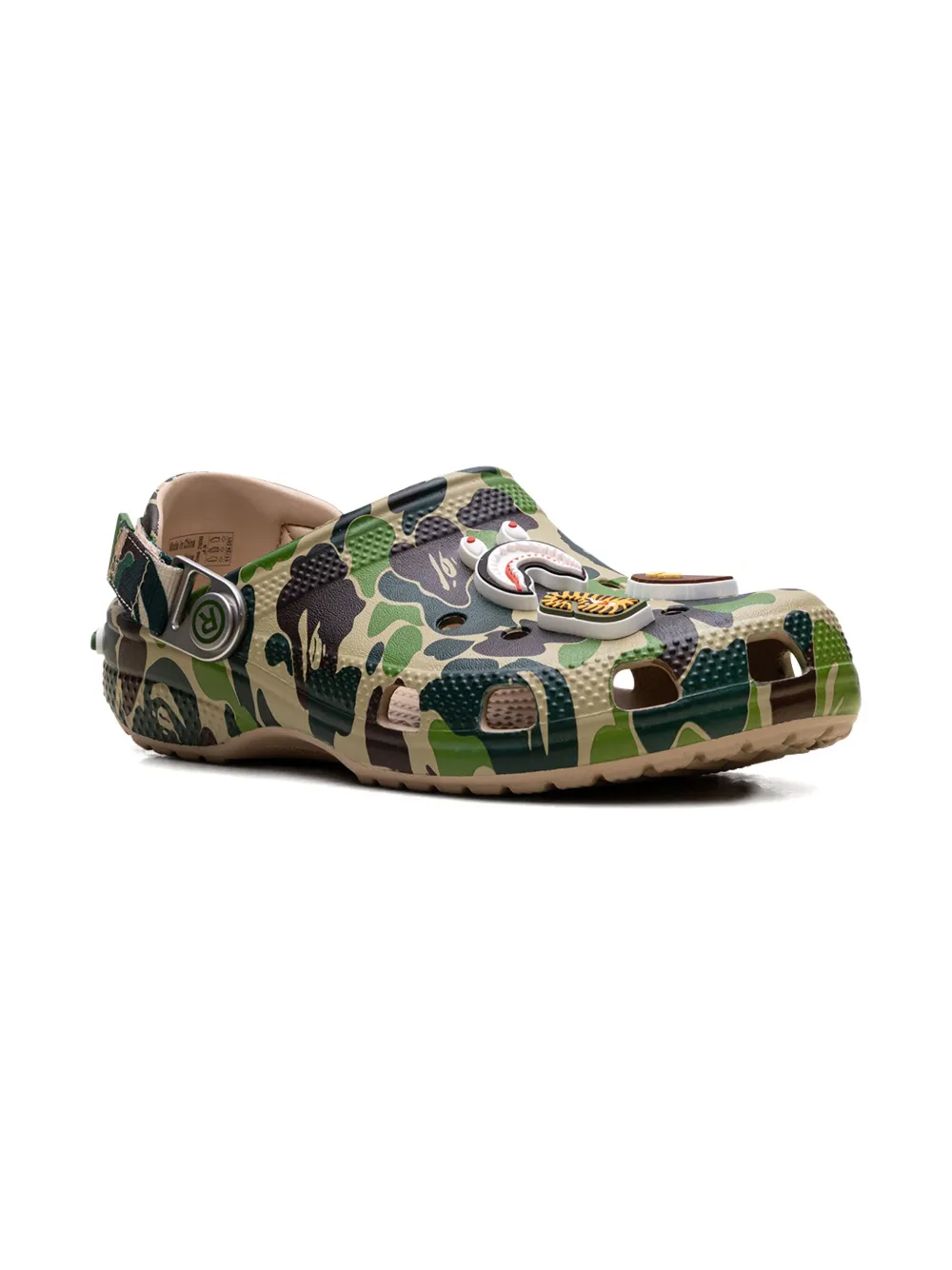 Crocs x A Bathing Ape Clog "Green Camo" sneakers