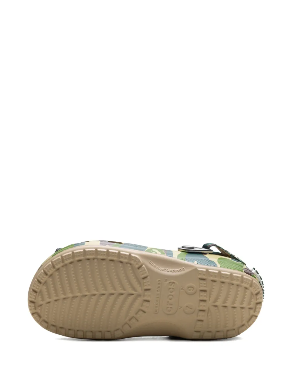 BAPE BLACK *A BATHING APE x Crocs Classic "Chai" clogs Green