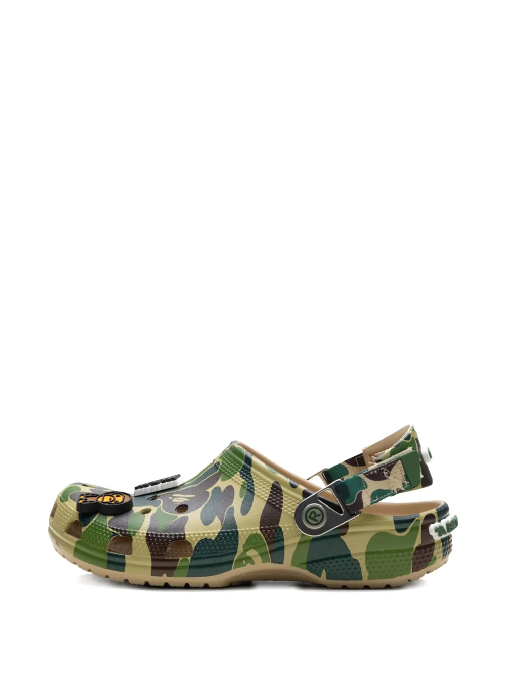 BAPE BLACK *A BATHING APE x Crocs Classic "Chai" clogs Green