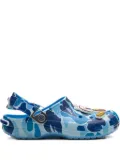 Crocs x A Bathing Ape Clog ""Blue Camo"" sneakers