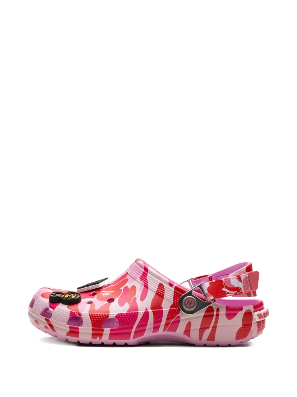 BAPE BLACK *A BATHING APE x Crocs Classic "Carnation" clogs Pink