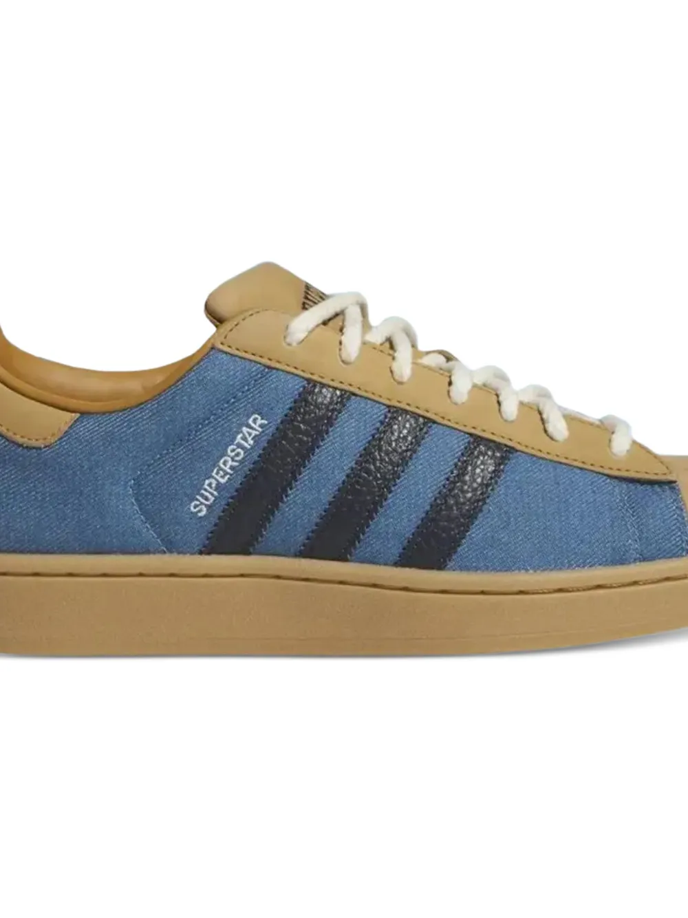 adidas Superstar II Everybody's Invited gestreepte sneakers Blauw