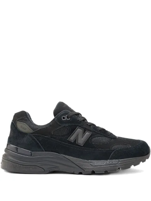 New Balance 992 "Made in USA - Triple Black" sneakers