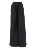 THE ANDAMANE cotton trousers - Black