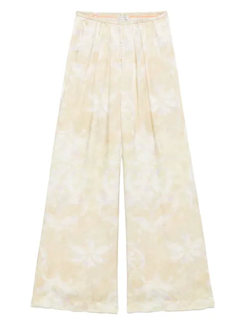 Forte Forte pantalones con estampado abstracto