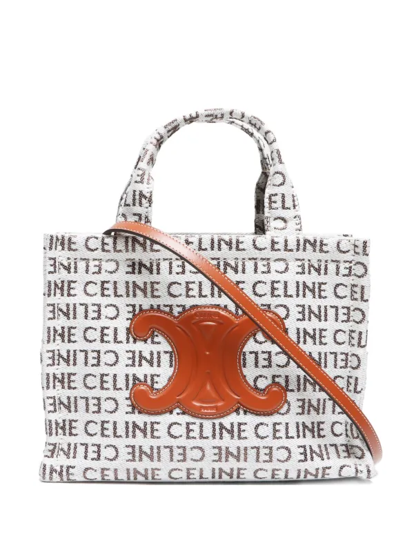 Celine Pre-Owned 2010-2025 Cabas Thais Tote Bag White FARFETCH IN