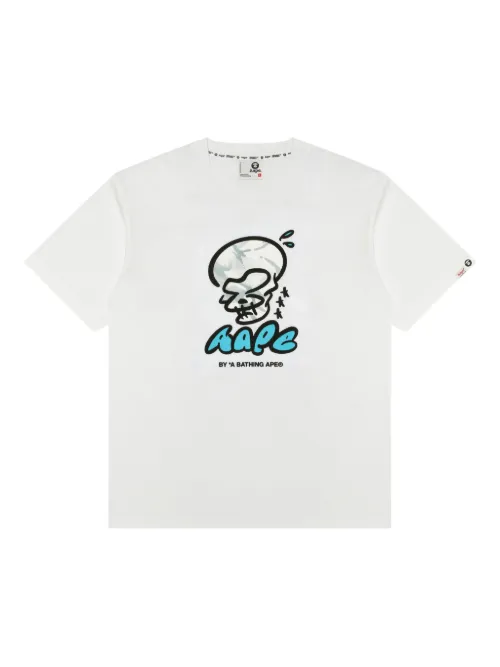 T-shirt à logo imprimé - AAPE BY *A BATHING APE® - Modalova