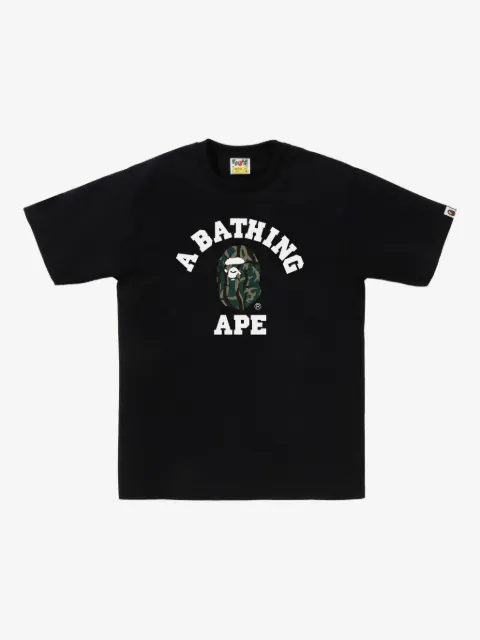 A BATHING APE® Camo College T-shirt