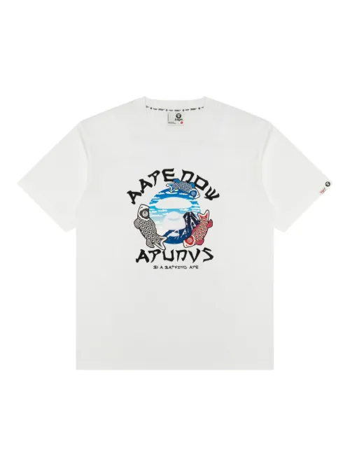 T-shirt à logo imprimé - AAPE BY *A BATHING APE® - Modalova