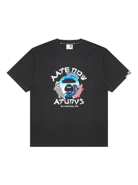 AAPE BY *A BATHING APE® logo-print T-Shirt