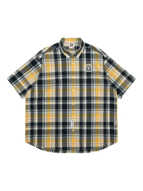 AAPE BY *A BATHING APE® 체크 셔츠