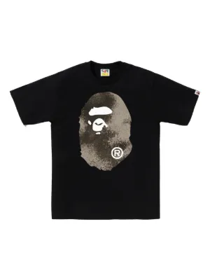 A BATHING APE® Sakura T-shirt | Black | FARFETCH JO
