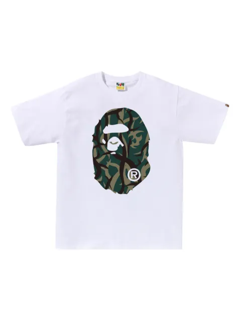 A BATHING APE® playera Camo Big Head