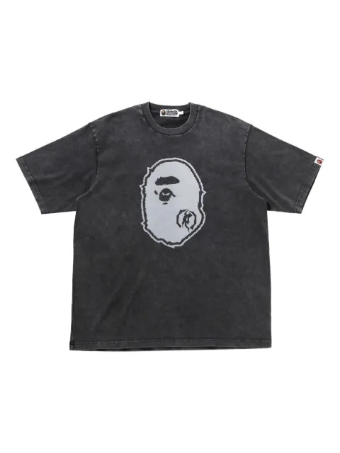 A BATHING APE® playera Head de algodón