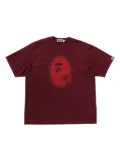 A BATHING APE® logo-print T-shirt - Red