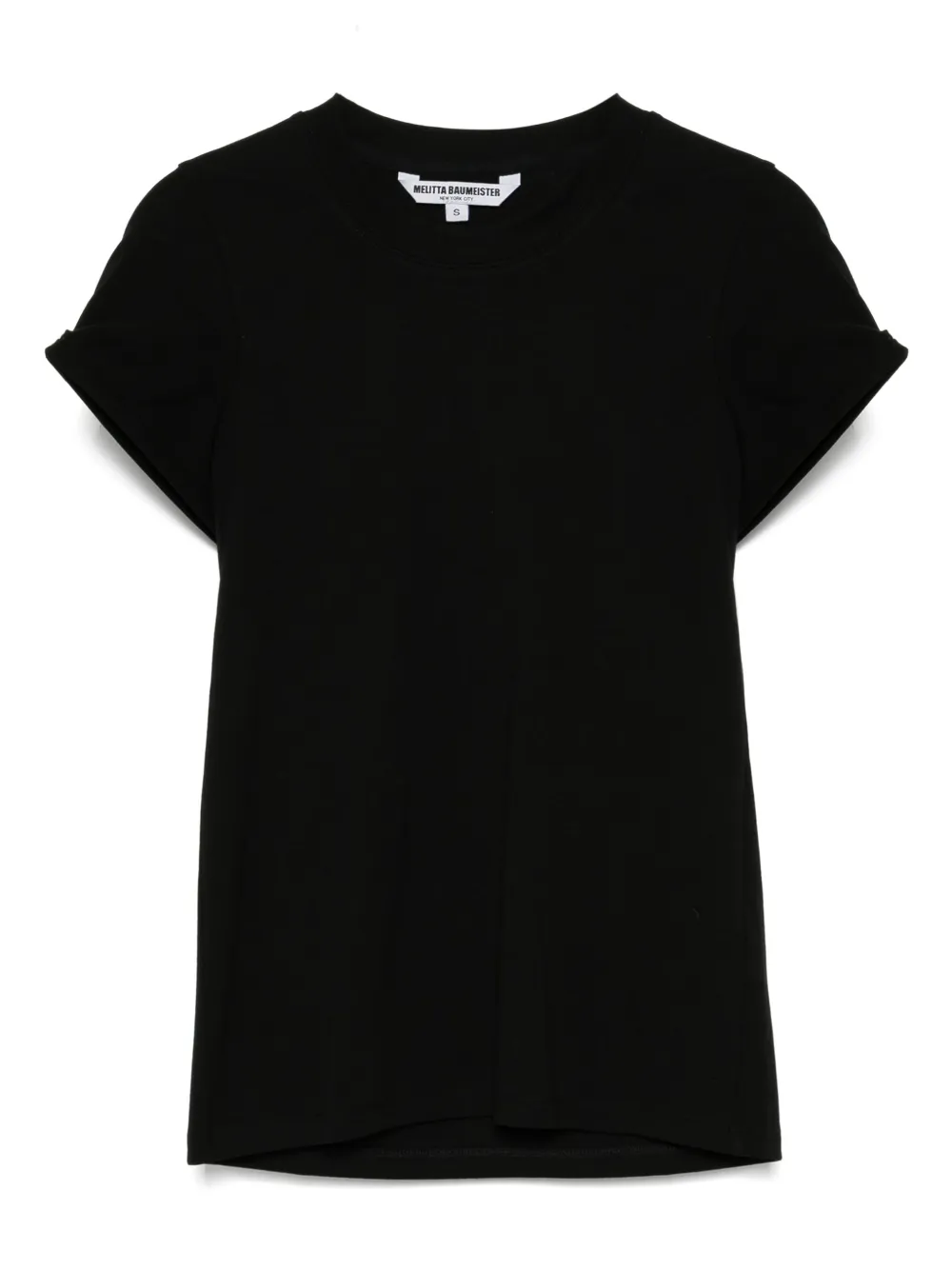 Melitta Baumeister Baby Pointy T-shirt | Black | Image 1